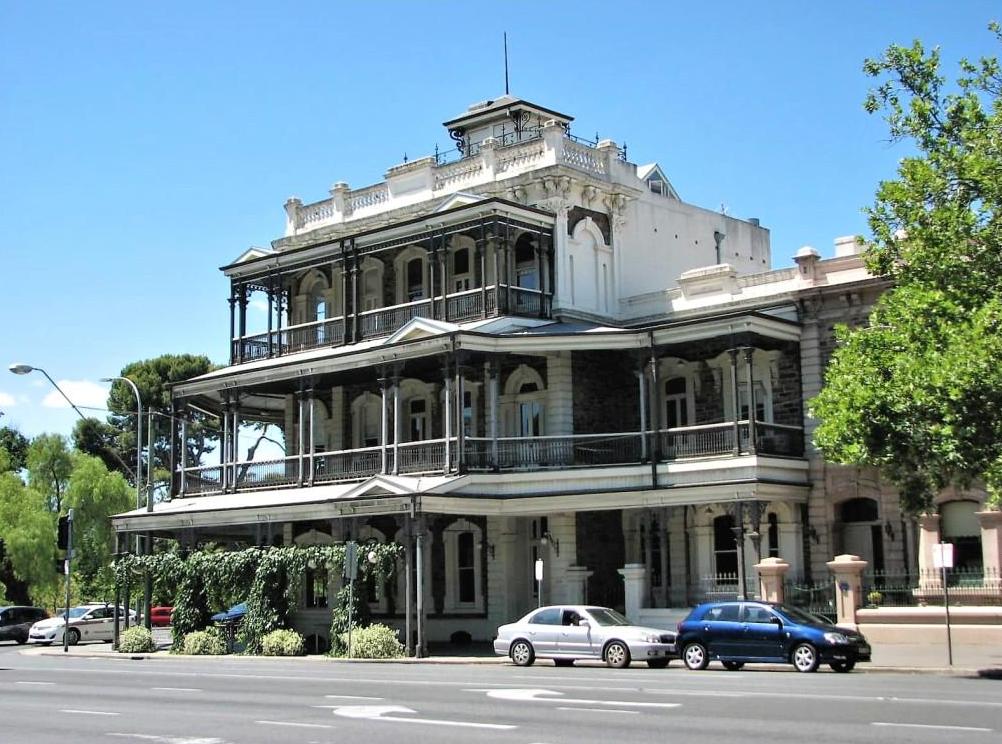 Ayers House zabudowa kolonialna w Adelaide