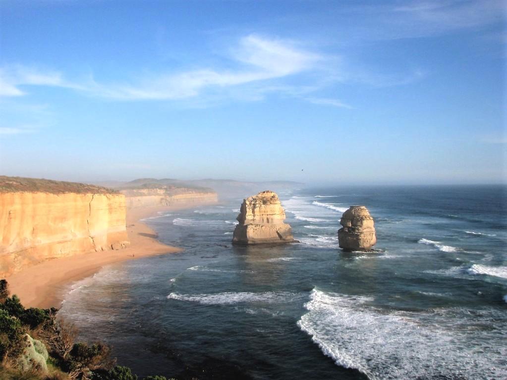 Dwunastu apostołów skały na trasie Great Ocean Road Australia
