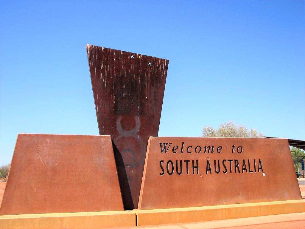 granica stanu Południowa Australia