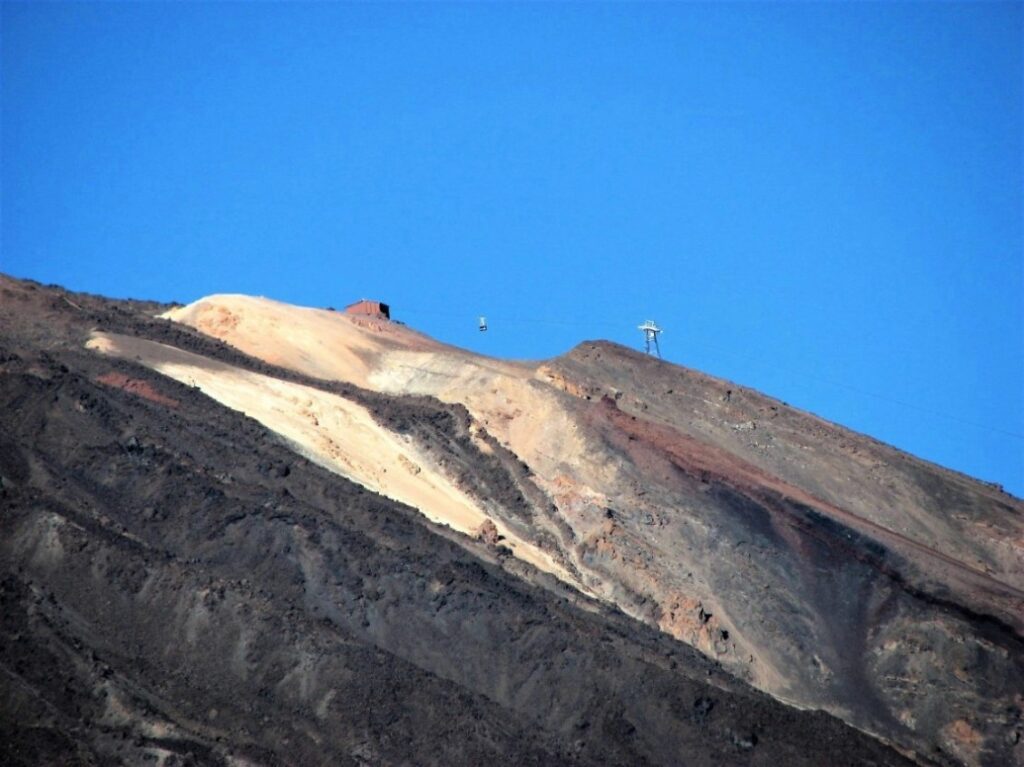 kolejka linowa na Pico del Teide Teneryfa