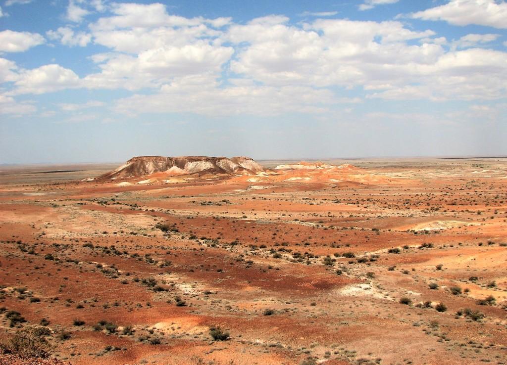 krajobraz pustyni w okolicach Coober Pedy