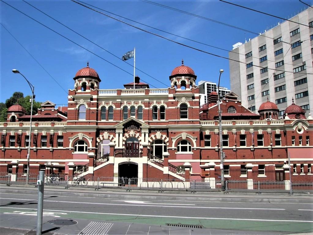budynek Łaźni Miejskiej w Melbourne