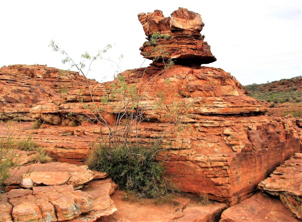 wietrzeniowe formacje skalne piaskowiec