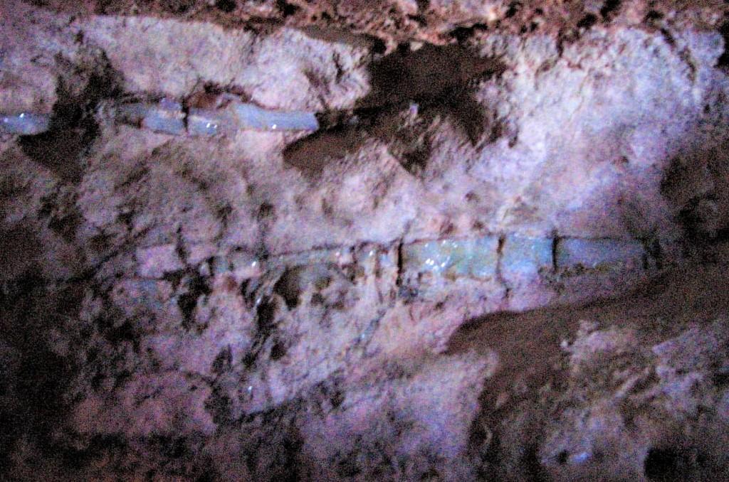 żyłka opali w skale muzeum w Coober Pedy